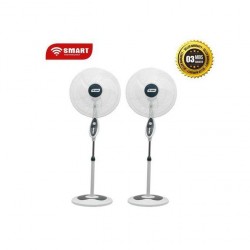  TECHNOLOGY Pack de 2 Ventilateurs 18" - STV1840C - Blanc