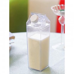 Bouteille En Plastique Transparent De 1000ml Pour Eau Et Lait, Nouveau,