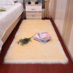 Tapis de luxe fourrure 