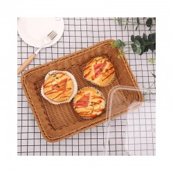 Garde Pain -en rotin avec couvercle