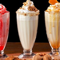 Coupe à glaces et milkshakes 6pcs