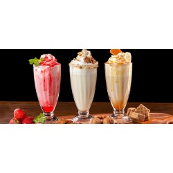 Coupe à glaces et milkshakes 6pcs