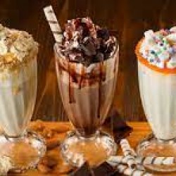 Coupe à glaces et milkshakes 6pcs