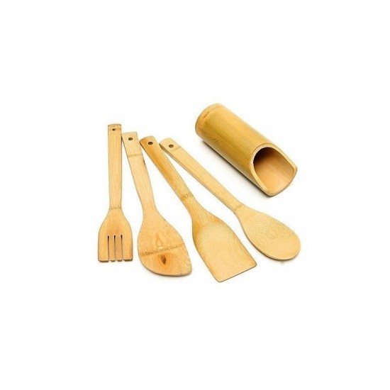 Spatule en bois 5pieces Spatule en bois 5pieces