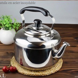 Bouilloire en Acier Inoxydable .