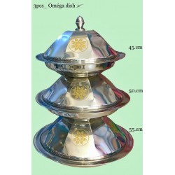 Ensembles Vaisselles En Inox Services De 3 Pièces Très Tendance Et Très Pratique.