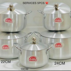 Service 5pcs SUNDABEST inox