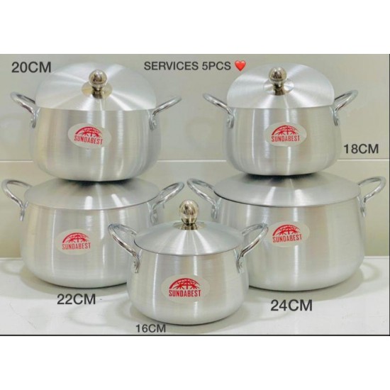 Service 5pcs SUNDABEST inox