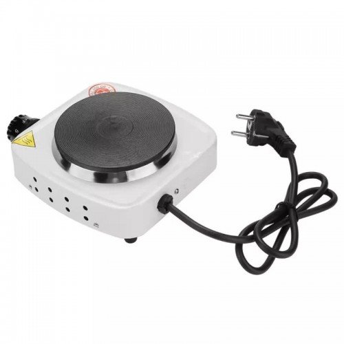 Réchaud électrique Portable 1000W | 1 Plaque Anti-adhésive | Parfait Pour Camping, Studio, Dépannage
