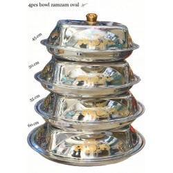 Série de 4 pcs de bols ovale Série de 4 pcs de bols ovale