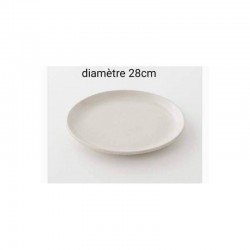 Plateau en porcelaine - 28CM
