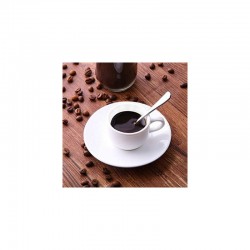 Lot de 12 Cuillères à Café Ovales en Acier Inoxydable lourd Petites 12cm