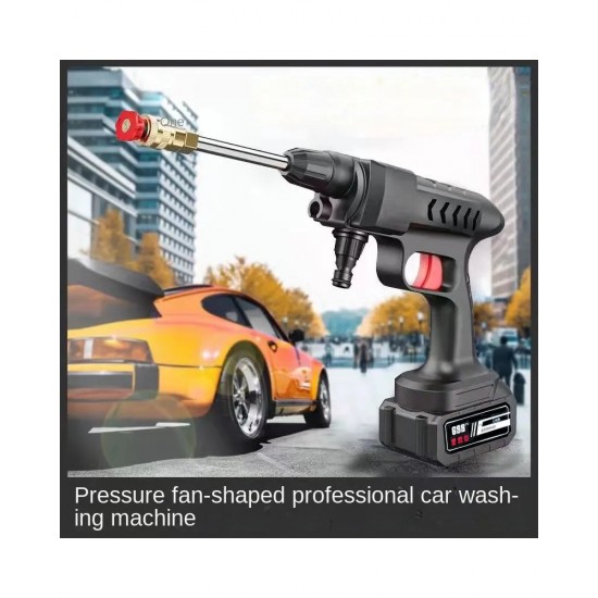 PISTOLET À EAU HAUTE PRESSION RECHARGEABLE, NETTOYEUR AUTOMATIQUE POUR VOITURE, MAISON, JARDIN, PISTOLET À EAU HAUTE PRESSION RECHARGEABLE, NETTOYEUR AUTOMATIQUE POUR VOITURE, MAISON, JARDIN,