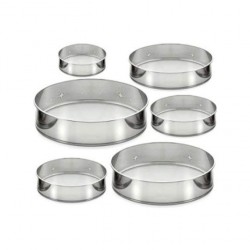 Lot de 6 pièces de Tamis - Aluminium
