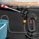 PISTOLET À EAU HAUTE PRESSION RECHARGEABLE, NETTOYEUR AUTOMATIQUE POUR VOITURE, MAISON, JARDIN, PISTOLET À EAU HAUTE PRESSION RECHARGEABLE, NETTOYEUR AUTOMATIQUE POUR VOITURE, MAISON, JARDIN,