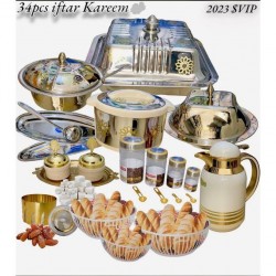 Ensemble de vaisselle IFTAR RAMANDAN  34 pièces