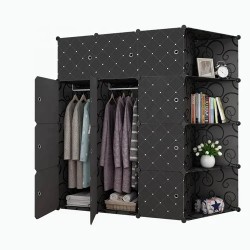 Armoire De Rangements De Vêtements Avec Placard