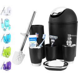 Ensemble D'accessoires De Salle De Bain 6 Pièces