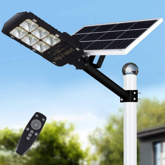 Lampadaire LED + Panneau Solaire 100 w 