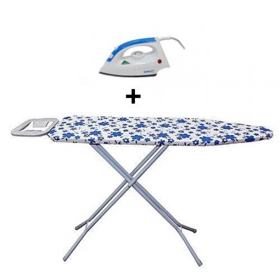 Offre Fer à Repasser + Table Pliable Extra Large – Hauteur Réglable et Bras Extensible