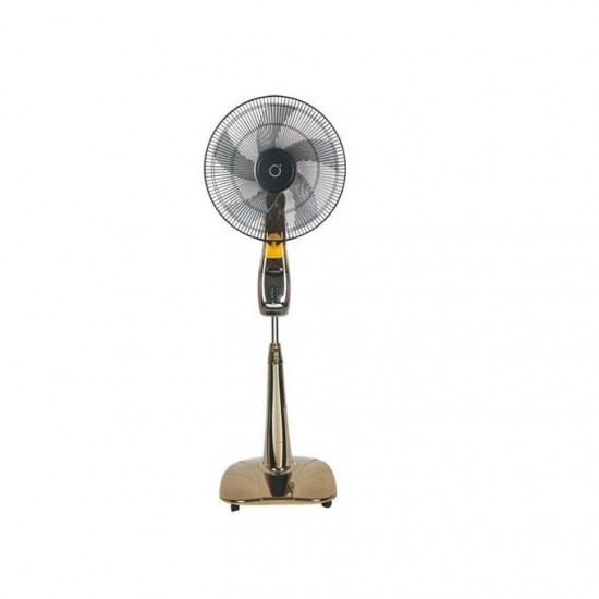 Evernal Ventilateur Sur Pied - Silver - Evernal + Télécommande