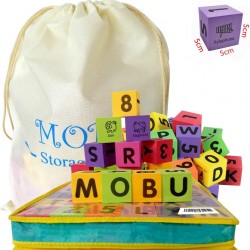 Block Avec des Lettres pour enfants 123 pcs