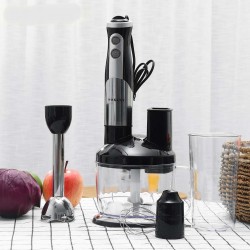 Mélangeur Légumes Hachoir à Viande acier inoxydable 8 en 1 700ml 