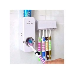 Distributeur de dentifrice et porte-brosse