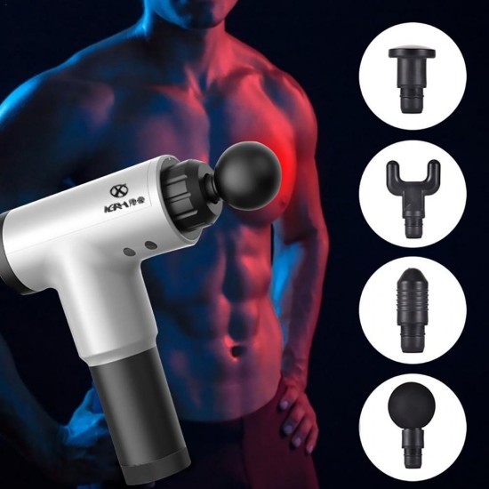 Pistolet de Massage puissant vibrant rechargeable