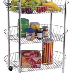 Chariot à légumes sur roulettes