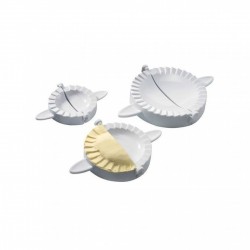 Moule à Boulettes & Fataya - Boite de 3 : Moyen, Grand et Petit modèle - Blanc