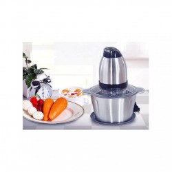 Hachoir Electrique - Double Vitesse - 2 Litres - Inox