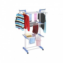 Sèche-Linge pour intérieur de maison - 155 x 100 x 39 cm - Bleu