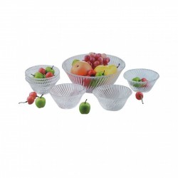 Saladier 7 pièces - Verre 