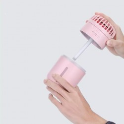 Ventilateur flexible avec diffuseur d'air réglable refroidisseur Mini ventilateur pratique Ventilateur flexible avec diffuseur d'air réglable refroidisseur Mini ventilateur pratique