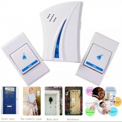 Sonnette porte et cloche pour maison télécommande sans fil Sonnette porte et cloche pour maison télécommande sans fil