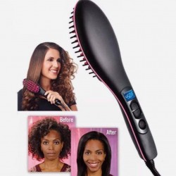 Peigne électrique défrisant