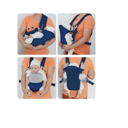 Kangourou Porte Bébé Baby Care - Bleu