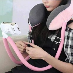 Oreiller de massage cou plus soutien de telephone portable 