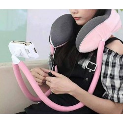 Oreiller de massage cou plus soutien de telephone portable Oreiller de massage cou plus soutien de telephone portable