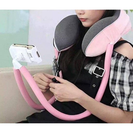 Oreiller de massage cou plus soutien de telephone portable Oreiller de massage cou plus soutien de telephone portable
