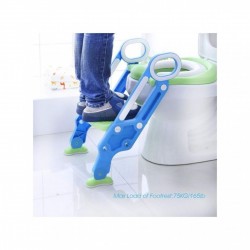 Chaise de Siège de Toilette pour Enfants avec Pieds Antidérapants 