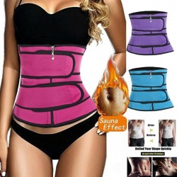 Ceinture anti-transpiration Corset pour femmes Perte de poids Compression Trimmer Workout Fitness