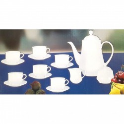 Ensemble 17 Pièces - Set de Thé - Porcelaine