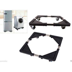 Support pour frigo réfrigérateur Machine à laver avec roues plaque 57 X 57 CM.