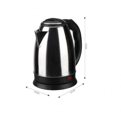 Bouilloire Électrique En Acier Inoxydable Fonction D'arrêt Automatique 2L 