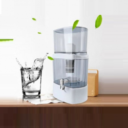 Fontaine et Filtre à Eau - 24 Litres - Blanc