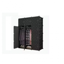 Armoire Penderie 3 Battants -Plastique