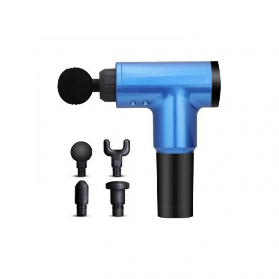 Pistolet de massage à 4 têtes rechangeables